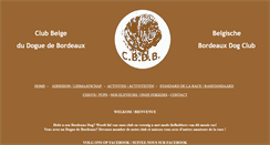 Desktop Screenshot of cbdb.be
